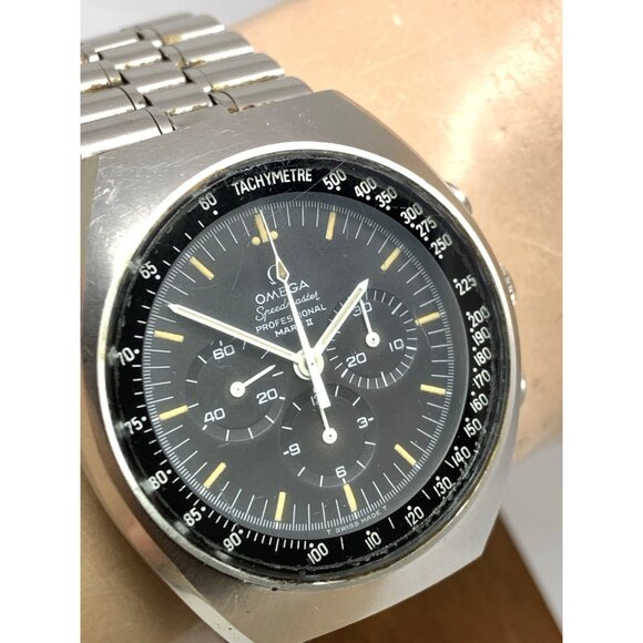 Omega Speedmaster 1970 Men's Watch 145.014 Mark II Swiss Mechanical Chronograph - Picture 12 of 14